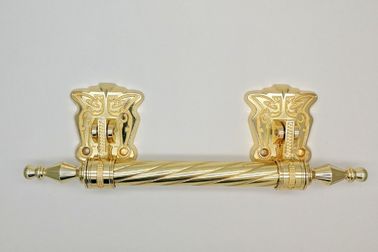 Замак Металлическая рукоятка гроба Цинковая сплавный материал Европейский стиль В золотой покрытии ZH005