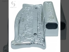 Серебряный АБС Новый материал Качество угол гроба Тяжелая стойкость 3# S