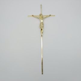 Распятие ларца плакировкой золота ЗД012, крест гроба с христианской картиной